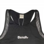 BENCH damski czarny top na ramiączkach S
